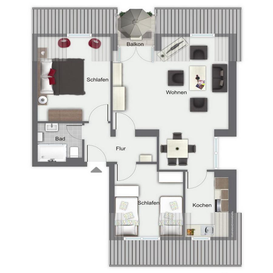 Suennslag Wohnung 068 Больтенхаген Экстерьер фото
